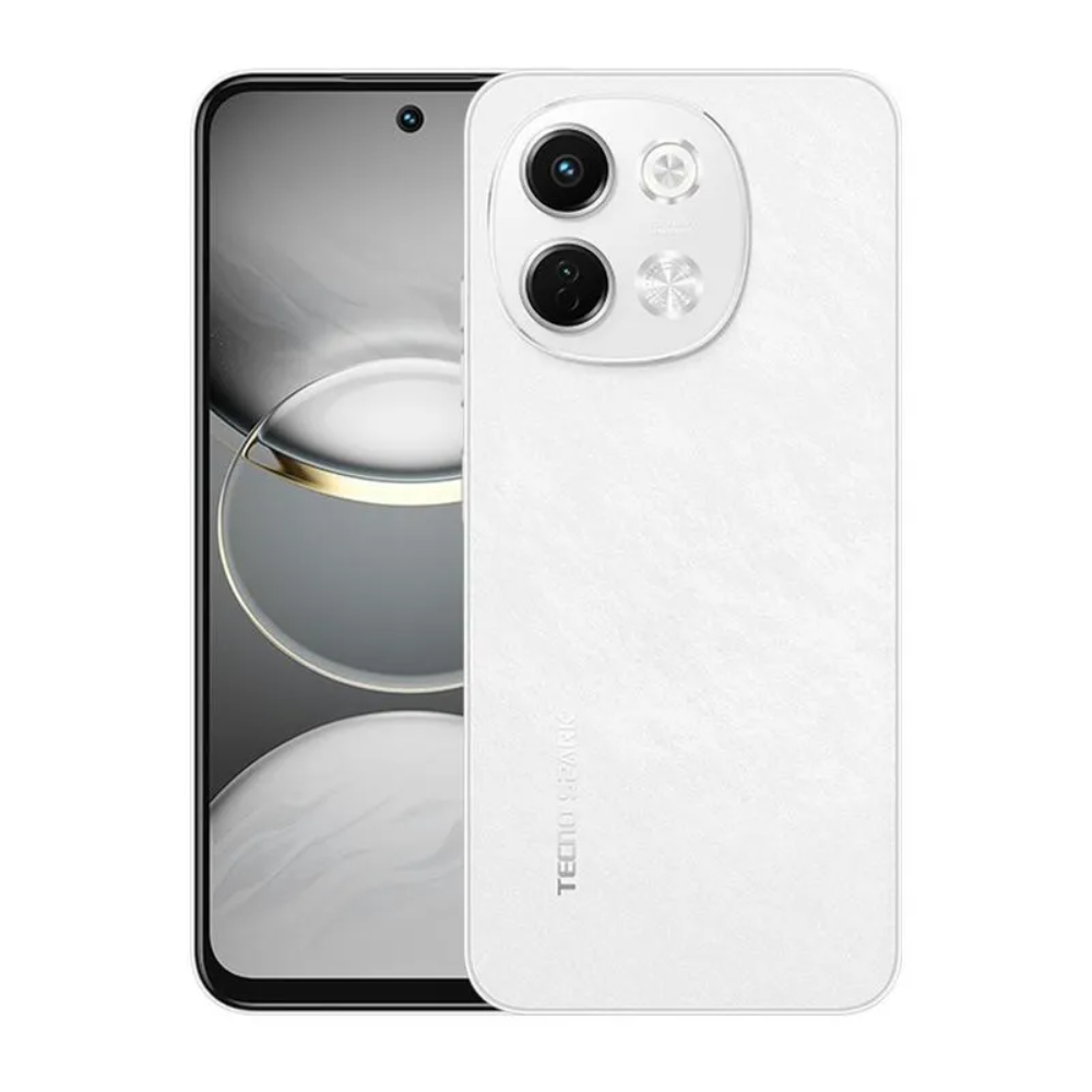 Celular Tecno Pova 6 5G KJ8s 8GB+256GB GLOSSY WHITE (1)