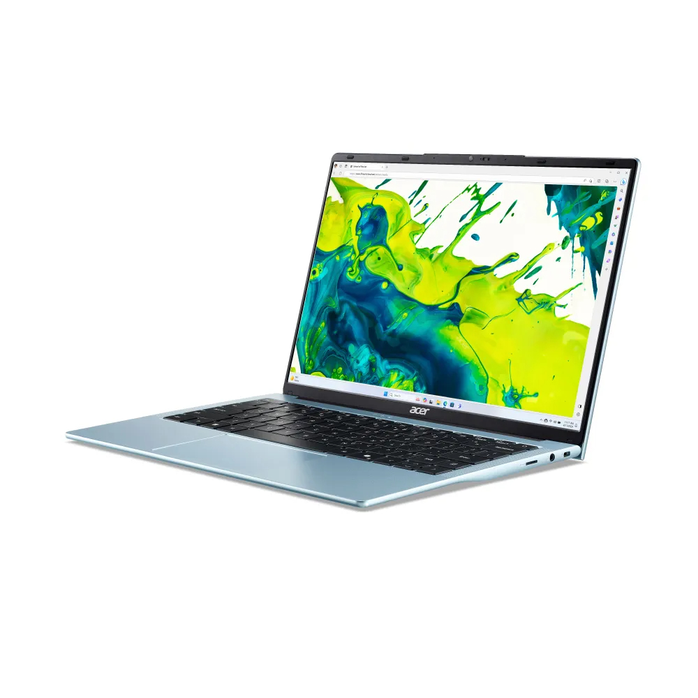 Portatil Acer AL14-32P-390X Intel® Core™ 3 N355 14 WUXGA IPS SlimBezel WIFI6/ 8GB LPDDR5 /512SSD Windows 11 Home Single color Blue (2)