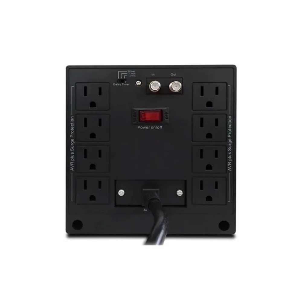 Regulador CDP de Voltaje CDP, 3000VA/1500W 8 Tomas de Salida (2)