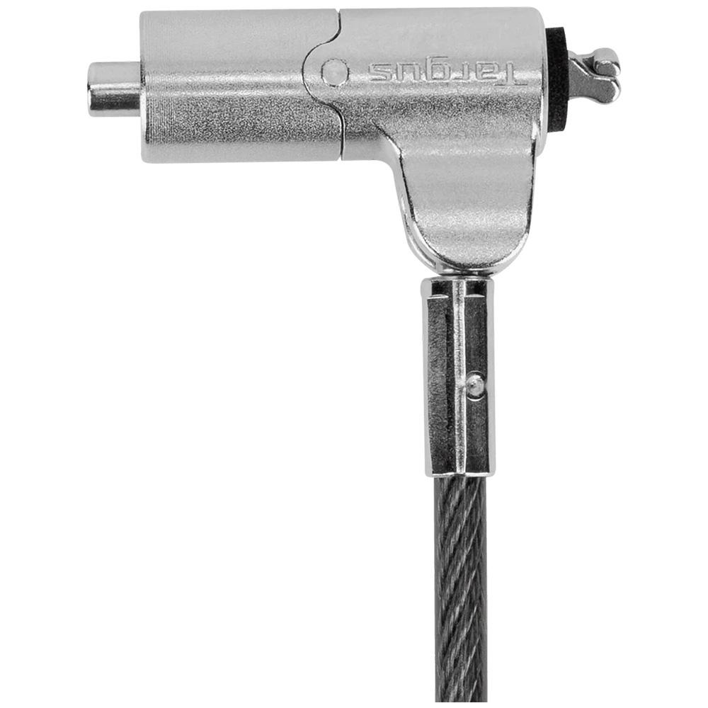 Candado TARGUS trapezoidal con llave para computadora portátil y seguridad de escritorio (3)