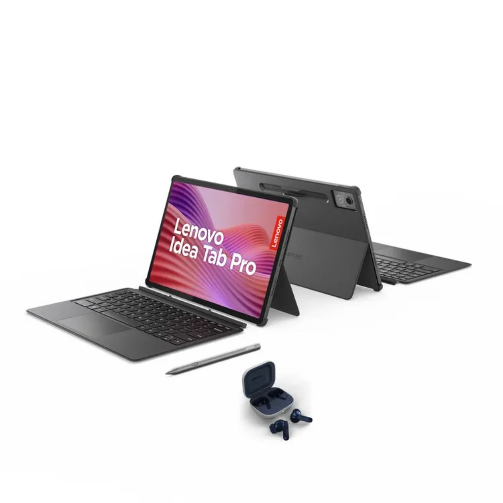 Tablet Lenovo IDEA TAB PRO TB373FU Pantalla 12,7 Pulgadas 3K Conectividad Solo Wifi Memoria 8GB + Almacenamiento 256GB Color Gris Incluye Estuche y Lapiz (2)