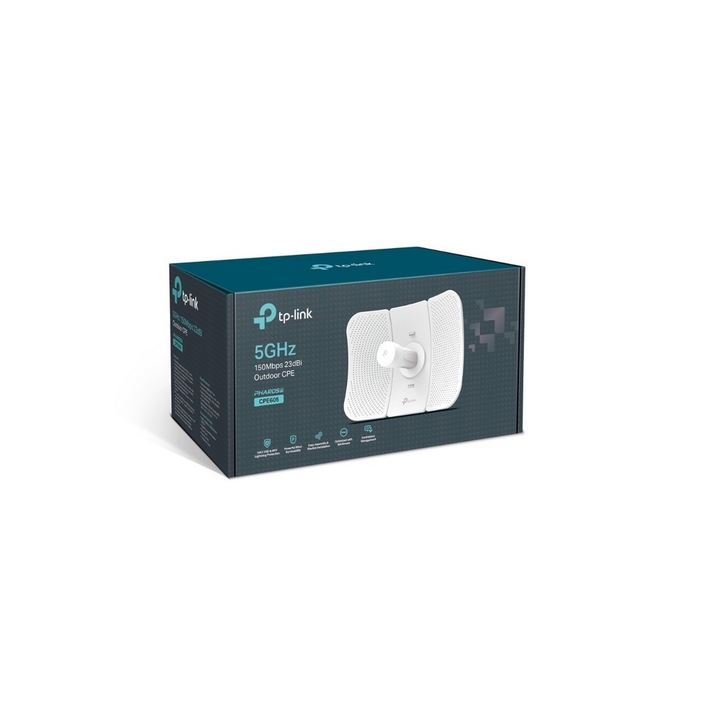 Acces Point TPLINKSMB CPE para exteriores N150 de 5 GHz (3)