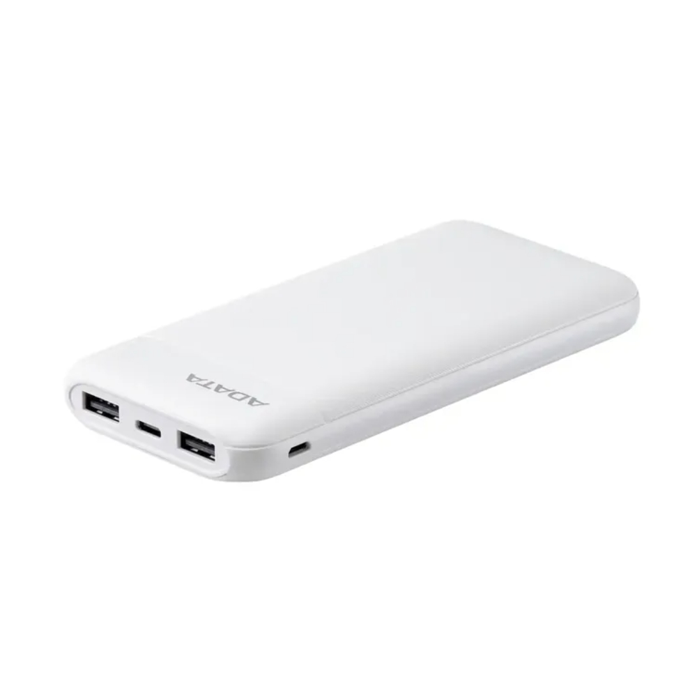 Power Bank 10000mAh Blanca  /2 puertos USB + 1 Puerto Tipo C entrada y Salida + 1 puerto de entrada  micro usb (2)