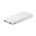 Power Bank 10000mAh Blanca  /2 puertos USB + 1 Puerto Tipo C entrada y Salida + 1 puerto de entrada  micro usb (2)