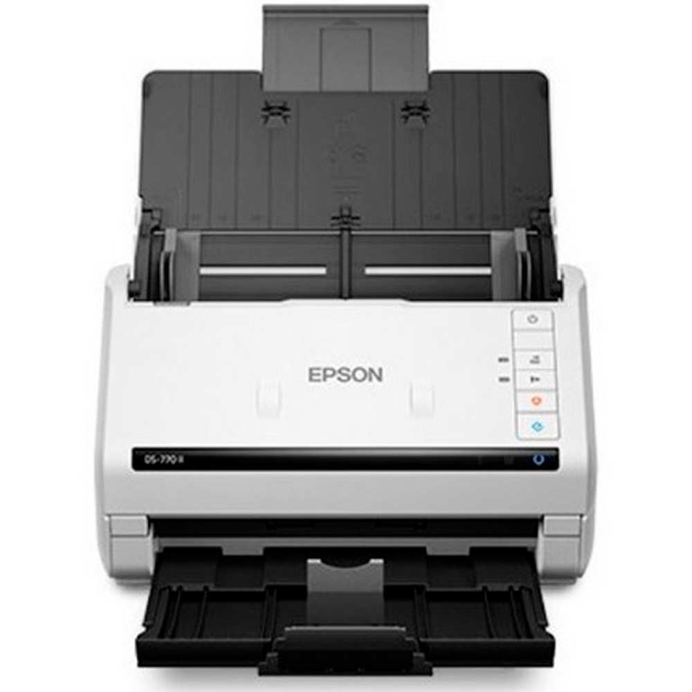 Escáner Epson WorkForce DS-770ll vertical - Blanco (4)