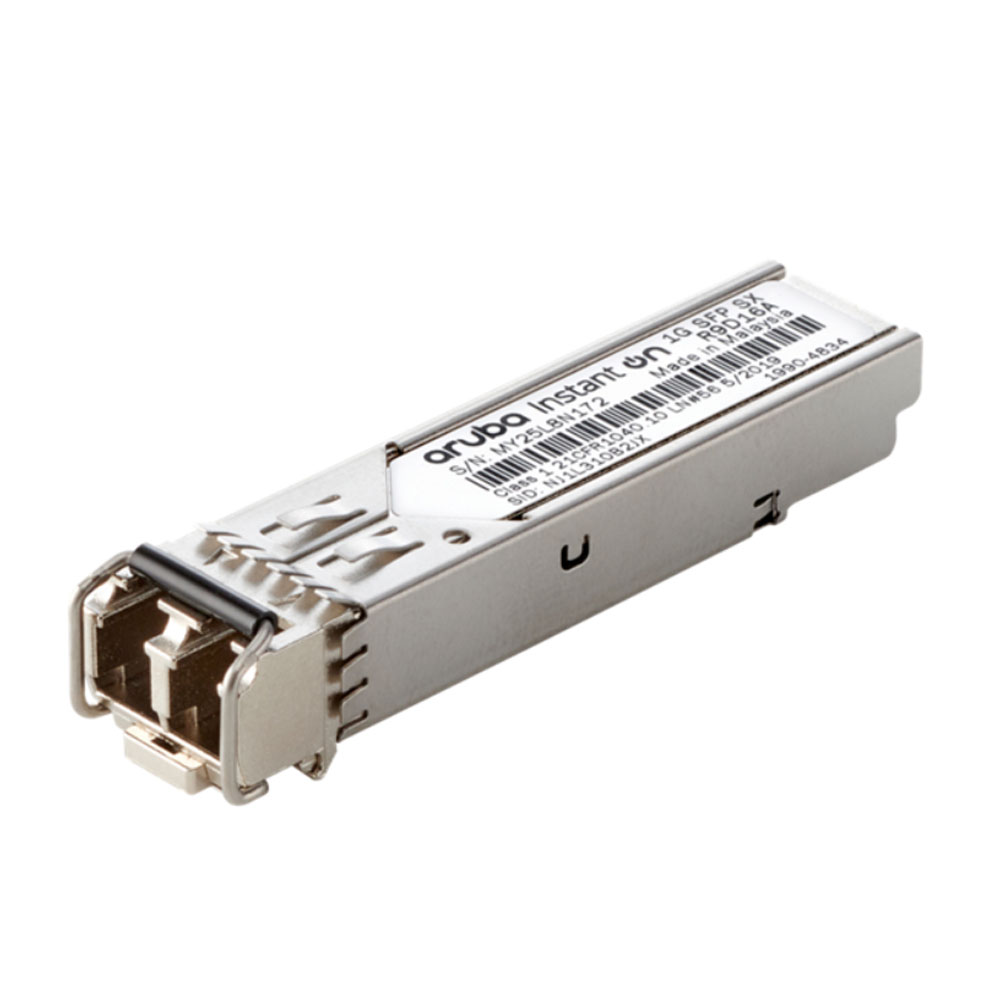 Transceptor ARUBA IOn 1G SFP LC SX 500m MMF XCVR (2)