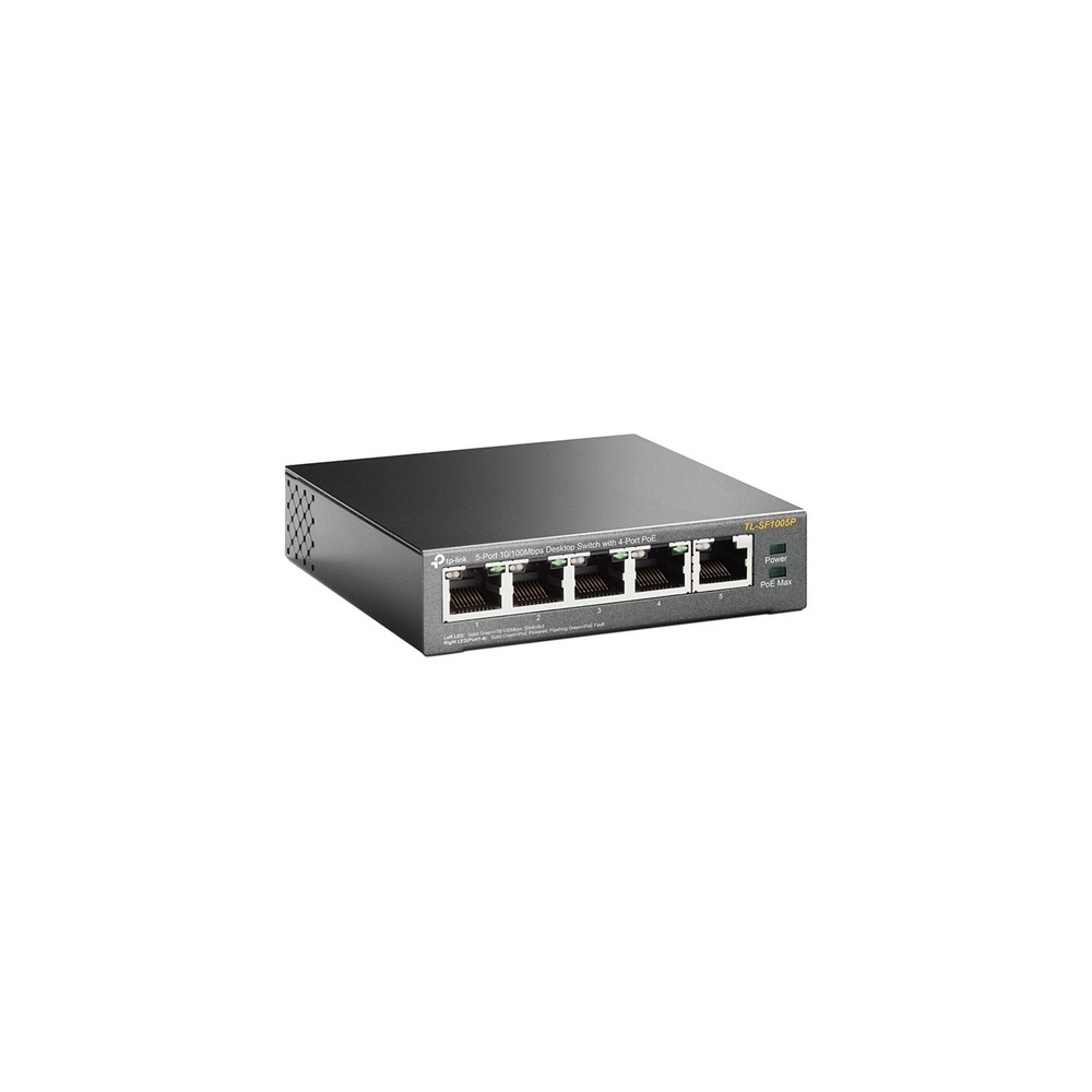 Switche TP-LINK PoE 10/100 de 5 Puertos (2)