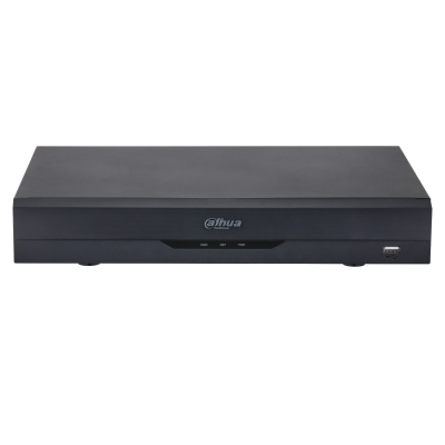 Grabador Dahua XVR, 4 canales, 6ch IP, Hasta 4K, 1ch de reconocimiento Facial, Penta-brid (CVBS/HDCVI/AHD/TVI/IP), Audio In/Out, H265, 1 HDD Maximo 6TB (Disco duro no incluido) (2)