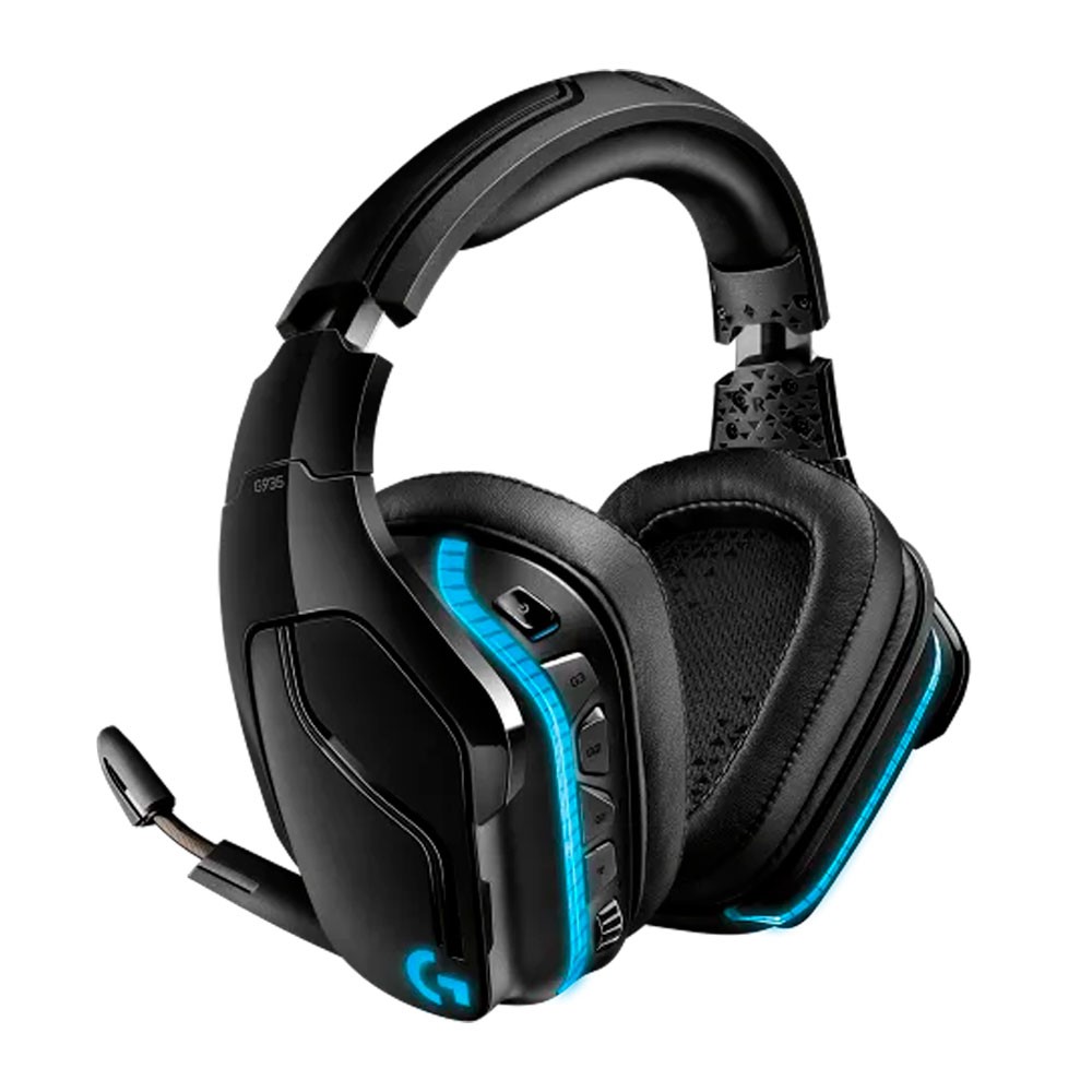 Diadema LOGITECH G935 Gaming Inalámbrica USB Multiplataforma COLOR Negro (3)