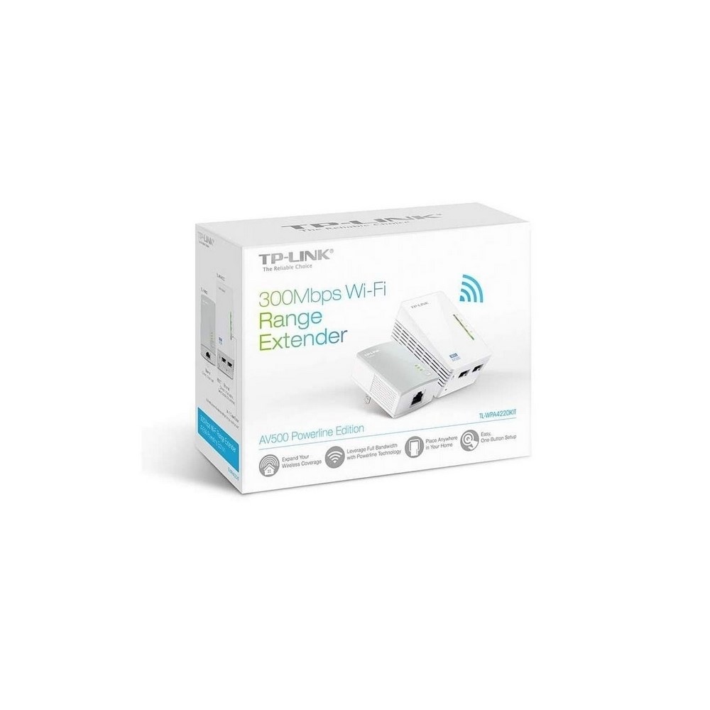 Power Line TPLINK Kit de Extensor inalambrico  300Mbps (3)