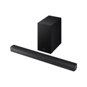 Barra de sonido Samsung, incluye subwoofer, sonido envolvente virtual en 3D, Q-SYMPHONY, cuenta con refuerzo en los sonidos graves, Altavoz central integrado, potencia 430 Vatios, 3,1 canales, conexión inalámbrica, Ficha técnica completa en www.samsung.com.co