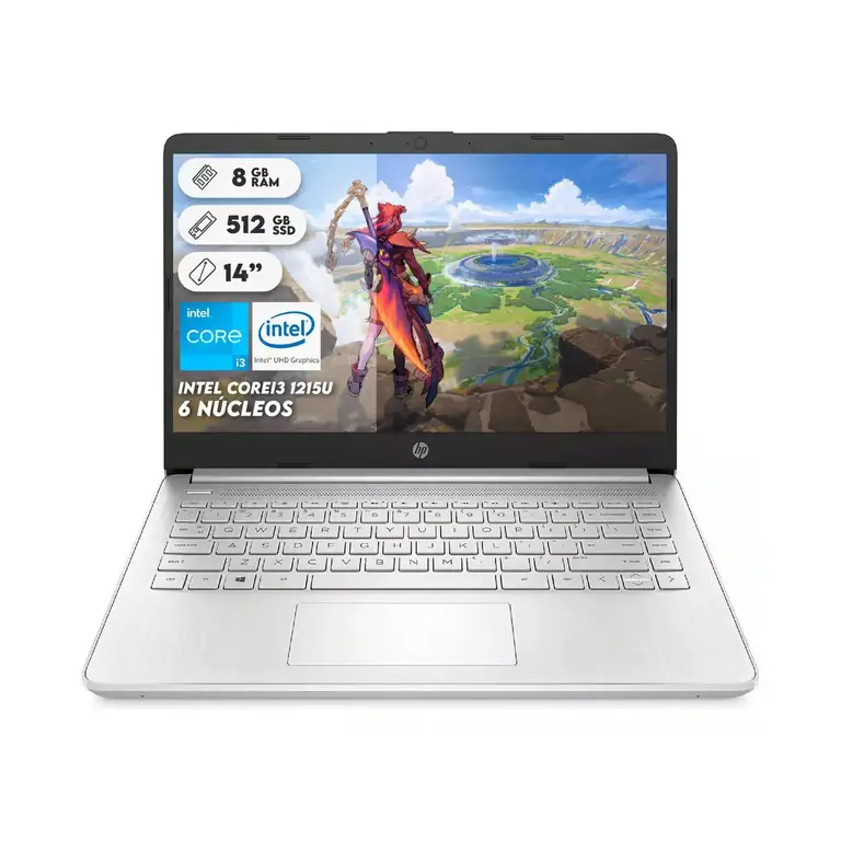  Portatil Hp 14-dq5012la Core i3-1215U 8GB 512GB FREEDOS