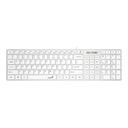 Teclado GENIUS slimStar 126,SP,USB,WHITE