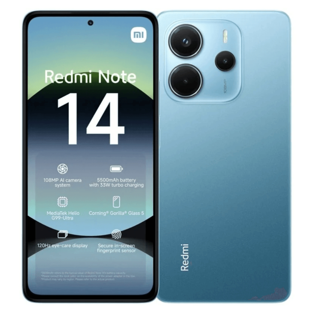 Celular Xiaomi Redmi Note 14 Ocean Blue 8 RAM 256 (Colombia)