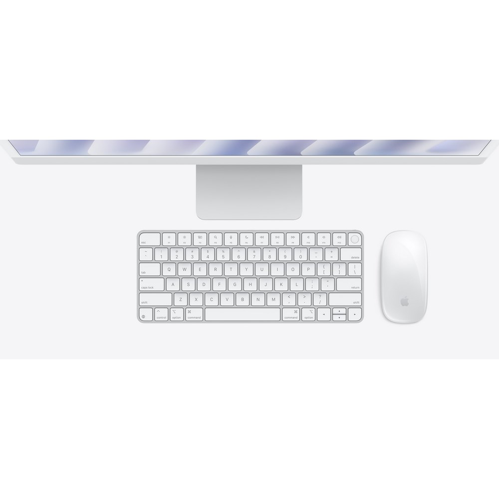 24-inch iMac with Retina 4.5K display: Apple M4 chip with 10-core CPU and 10-core GPU, 16GB, 256GB SSD - Silver