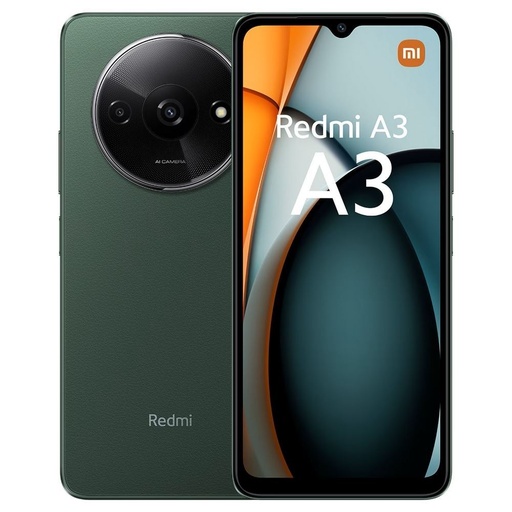 [2312CRNCCL-3+64GB-VERDE BOSQUE] Celular Xiaomi Redmi A3 Forest Green 3GB + 64GB (Colombia)