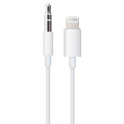 [MXK22AM/A] Lightning to 3.5 mm Audio Cable (1.2m) - White