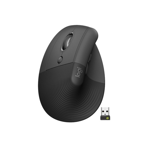 [910-006467] Mouse LOGITECH Vertical Para Usuarios Zurdos COLOR Gris