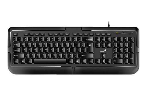[31310051401] Teclado GENIUS KB-118 II,SP,USB,BLK / Interfaz USB