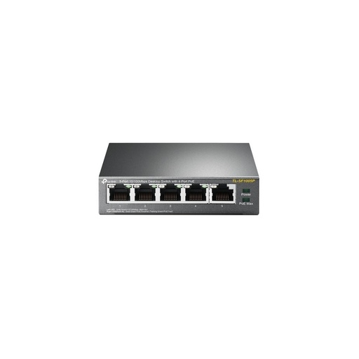 [TL-SF1005P] Switche TP-LINK PoE 10/100 de 5 Puertos