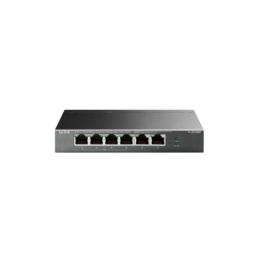[TL-SF1006P] Switch PoE de escritorio de 6 puertos a 10/100 Mbps con PoE 