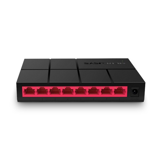 [MS108G] Switch MERCUSYS de Escritorio de 8 Puertos Gigabit, Caja Plástica